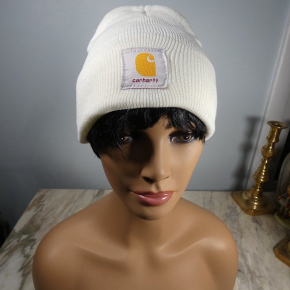 Carhartt Knit Cap Beanie Hat Ivory White *LAST ONE IN THIS COLOR* - Picture 15 of 16